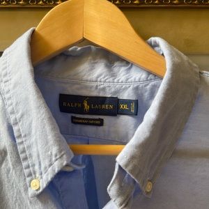 Classic Blue Polo Oxford XXL